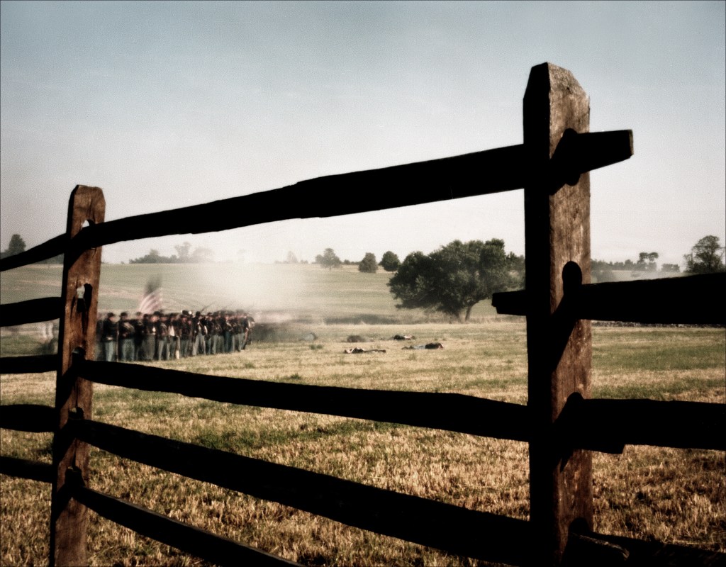 Reenactment at Gettysburg, PA. 2012