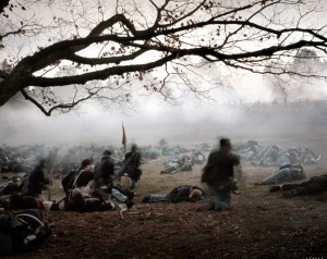 Union wounded pile up at the Stone Wall in 2012