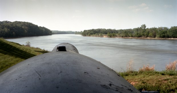 River Batteries on the Cumberland River at FT Donelson, Dover, TN 2012