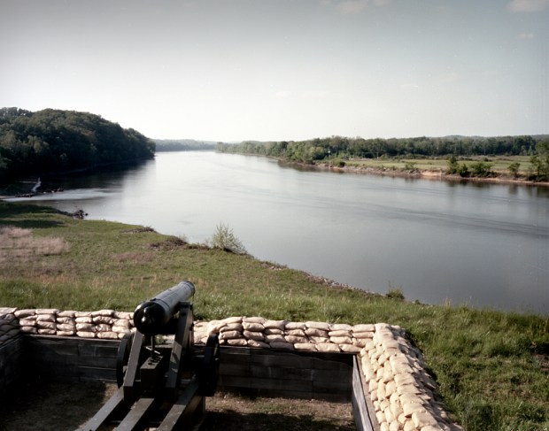 River Batteries on the Cumberland River at FT Donelson, Dover, TN 2012