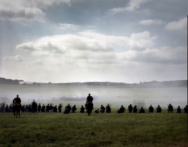 Buford's dismounted calvary holds the line on day 1 at Gettysburg. 2013