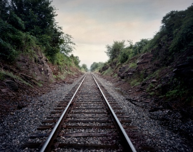 The railroad cut on the Battlefield at Gettysburg, Pa. 2013