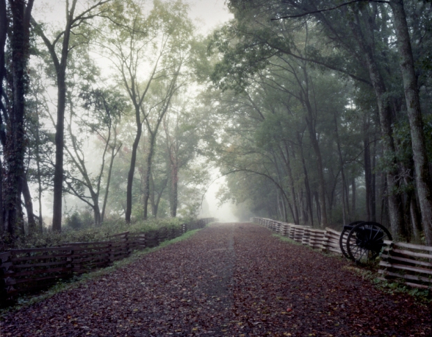 Morning fog envelopes the Battlefield at Stones River in Murfreesboro, TN, 2013