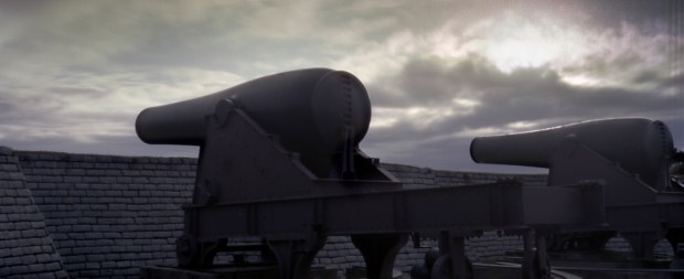 Coastal guns at Fort Moultrie, Sullivan Island, SC 2013
