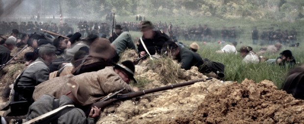 Reenactment of the Battle for the Mule Shoe at Spotsylvania Courthouse, Va 2014