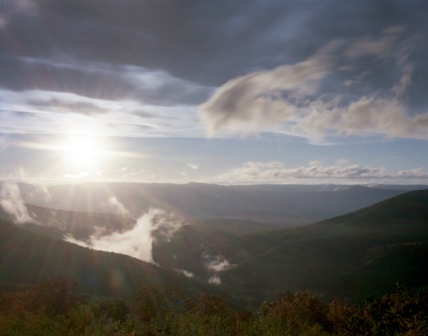 View of the Luray Valley from Shenandoah National Park's Skyline Drive