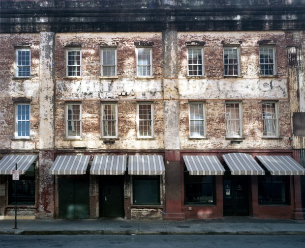 Old warehouses near the Savannah River 2014
