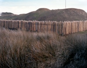 Surrounded by sea and marsh Fort Fisher at Wilmington, NC