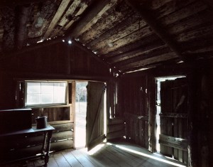 Soldiers along the Petersburg front built makeshift cabins to ride out the winter of 1864-65.