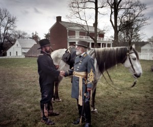 Grant and Lee at the McLean House 2015