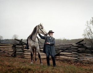Robert E.Lee with Traveler at Appomattox, Va 2015