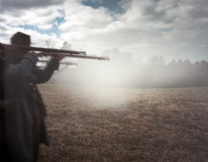 Confederates deliver their last volley at Sailor's Creek