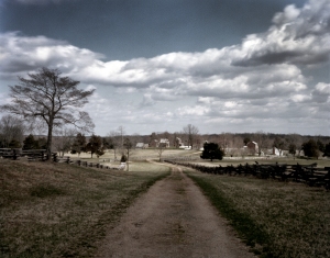 The old Lynchburg Stage Road leads to Appomattox Court House and the end of the war in Virginia - 2015