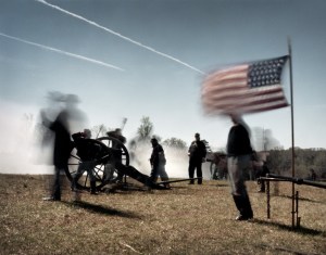 Union gunners at Appomattox, Va 2015